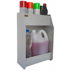 B-G RACING - LARGE TWO SHELF FLUID CABINET (POWDER COATED)