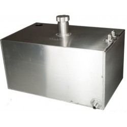 OBP - ALUMINIUM BAFFLED FUEL TANKS WITH JIC FITTINGS & SLENDER HOLE