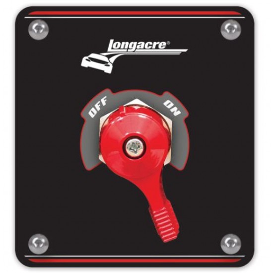 LONGACRE WEATHERPROOF BATTERY DISCONNECT WITH PANEL - 4 TERMINAL